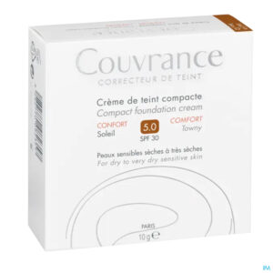 Packshot Avene Couvrance Cr Teint Comp. 05 Sol.confort 10g
