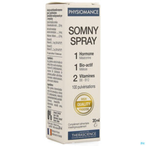 Packshot Somny Spray Fl 20ml Physiomance Phy292