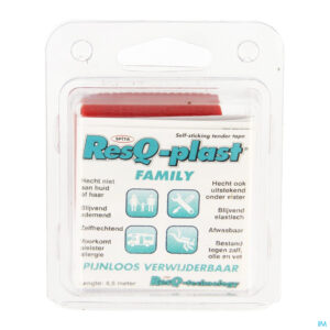 Packshot Resq-plast Family 4,5mx50mm Rood 1