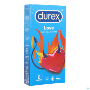Packshot Durex Love Condoms 6