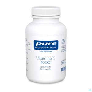 Packshot Pure Encapsulations Vitamine C 1000 Gebufferd Caps 90