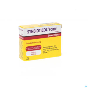 Packshot Synbioticol Forte Caps 20