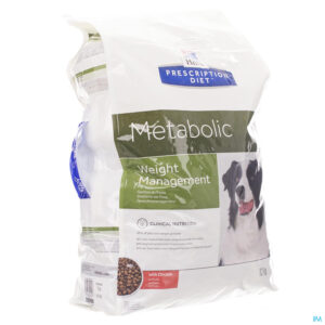 Packshot Prescription Diet Canine Metabolic 12kg