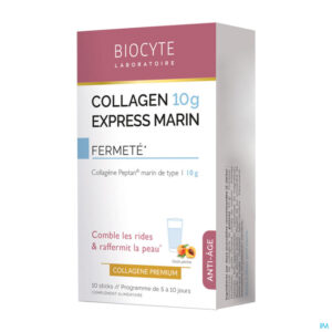 Packshot Biocyte Collagen Express Sticks 10x6g