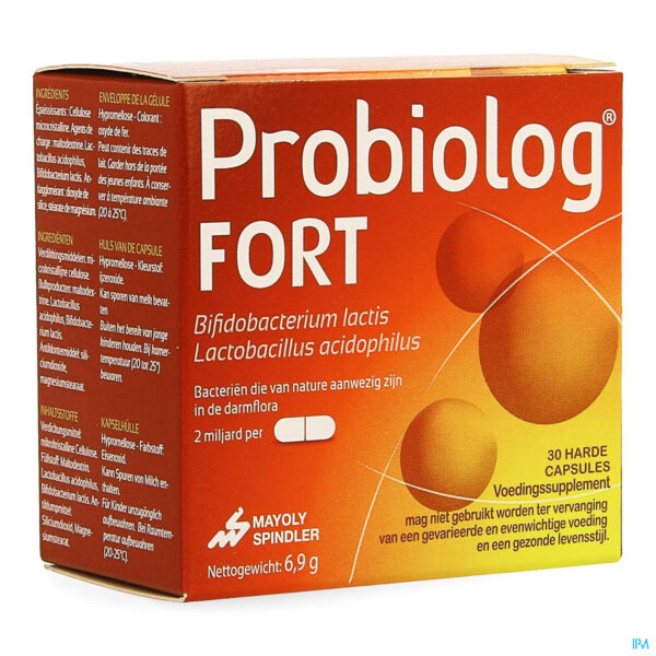 Packshot Probiolog Fort Pot Caps 30