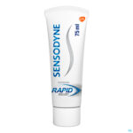 Productshot Sensodyne Rapid Relief Whitening Tandpasta 75ml