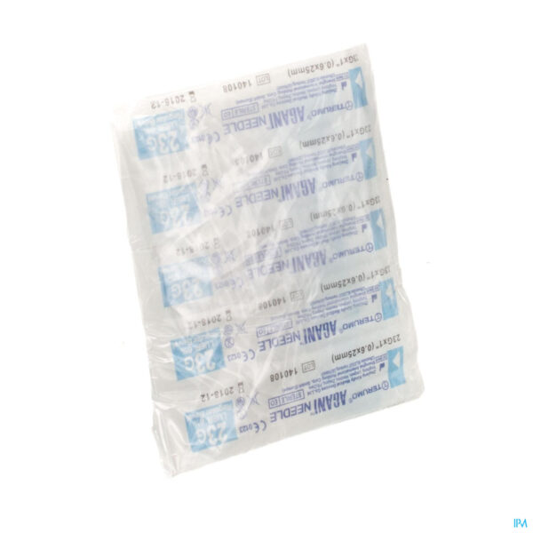 Packshot Terumo Naald Agani 23g 1 Rb Blauw 10