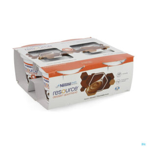 Packshot Resource Dessert Gourmand Chocol. 4x125g 12311109