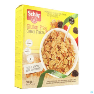 Packshot Schar Cereal Flakes 300g 6646 Revogan