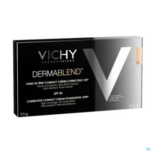 Packshot Vichy Fdt Dermablend Compact Creme 15 10g