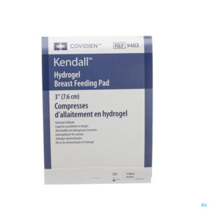 Packshot Kendall Tepelverband Hydrogel Diam 7,6cm 1 Paar