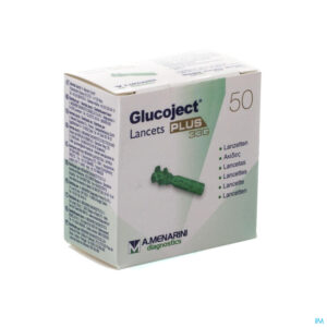 Packshot Glucoject Lancets Plus 33g 50 44118
