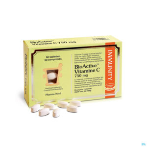 Packshot Bioactive Vitamine C 750mg Tabl 60