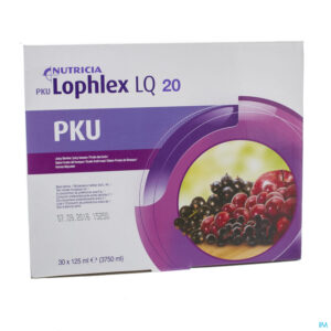 Packshot Pku Lophlex Lq 20 Juicy Bosvruchten 30x125ml