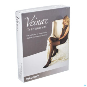 Packshot Veinax Panty Transparant 2 Lang Beige Maat 1