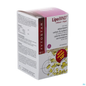 Packshot Fytostar Lipobind Chitosan Nopal Comp 120