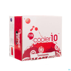 Packshot Tyr Cooler 10 Rood/rouge 30 X 87ml