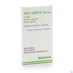 Packshot Mucodox 300mg Caps 14