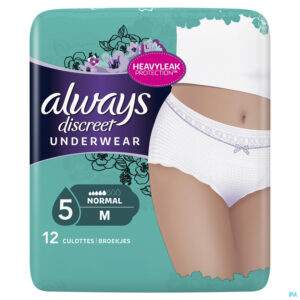 Productshot Always Discreet Incontinence Pants M Lage Taille12
