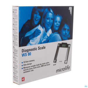 Packshot Microlife Personenweegschaal Diagnostisch Ws80