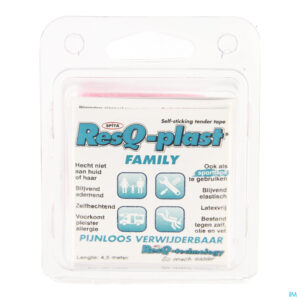 Packshot Resq-plast Family 4,5mx50mm Roze 1