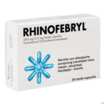 Packshot Rhinofebryl Caps 30