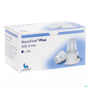 Packshot Novofine Plus 32g X 4mm