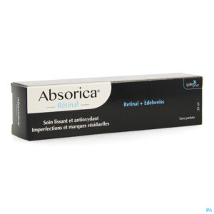 Packshot Absorica Retinal Creme Tube 30ml