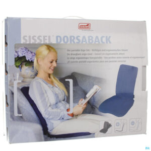 Packshot Sissel Dorsaback -pad Rugsteun+assise Grijs