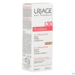 Packshot Uriage Roseliane Cc Cream Ip30 Tube 40ml