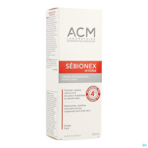 Packshot Sebionex Hydra Creme Reparatrice Tube 40ml