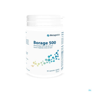Packshot Borage 500 Pot Comp 90 19751 Metagenics