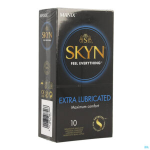 Packshot Manix Skyn Extra Lubricated Condomen 10