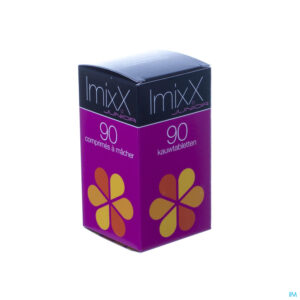 Packshot Imixx Junior Framboos Kauwtabl 90
