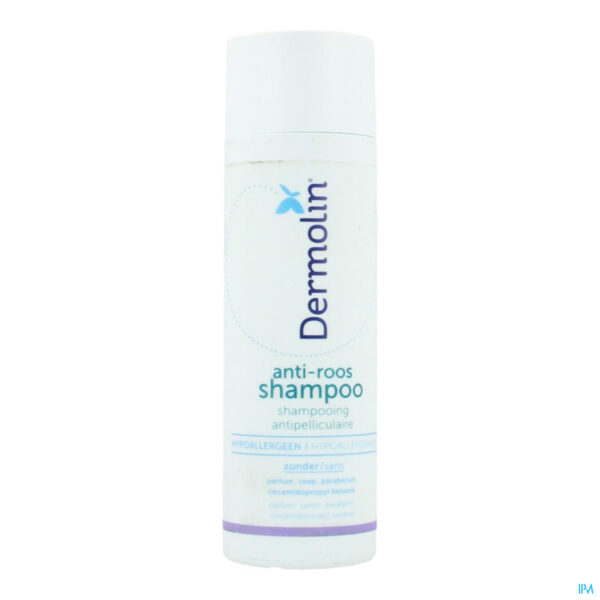 Packshot Dermolin Shampoo A/roos Gel Nf 200ml