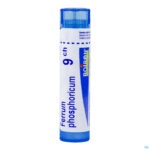 Packshot Ferrum Phosphoricum 9ch Gr 4g Boiron