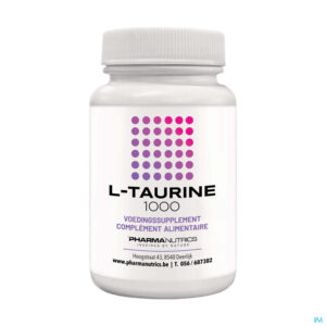 Packshot l Taurine 1000 Comp 60 Pharmanutrics