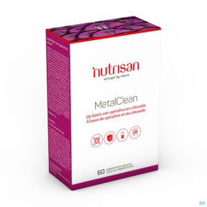 Packshot Metalclean V-caps 60 Nutrisan