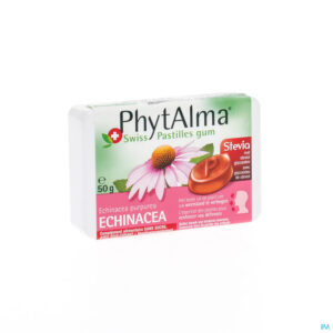 Packshot Phytalma Gompastilles Echinacea Extr. + Stevia 50g