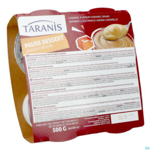 Packshot Taranis Pause Dessert Caramel 4x125g 3106 Revogan