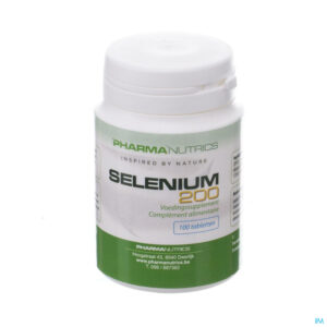 Packshot Selenium 200mcg Comp 100 Pharmanutrics