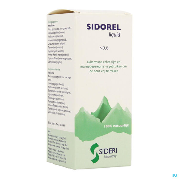 Packshot Sidorel Liquid Fl 150ml