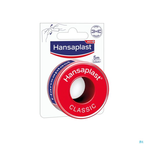 Packshot Hansaplast Fixation Tape Classic 5mx2,50cm