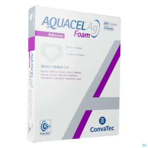 Packshot Aquacel Ag Foam Adhesief Sacraal 5