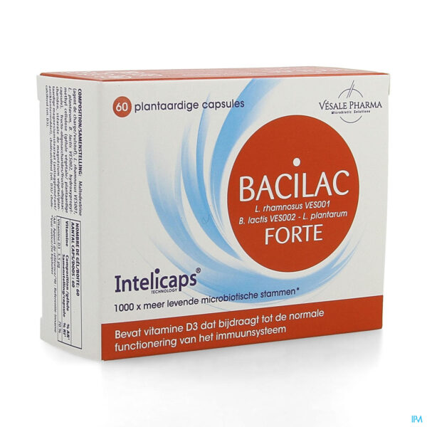 Packshot Bacilac Forte Caps 60