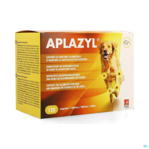 Packshot Aplazyl Hond Kat Voedingssupplement Comp 120