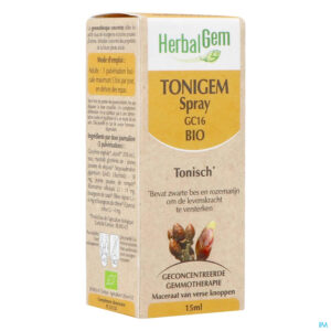 Packshot Herbalgem Tonigem Spray Bio 15ml