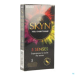 Packshot Manix Skyn Condomen 5 Senses