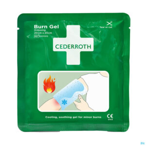 Packshot Cederroth Burn Gel Compres 20x20cm 51011015