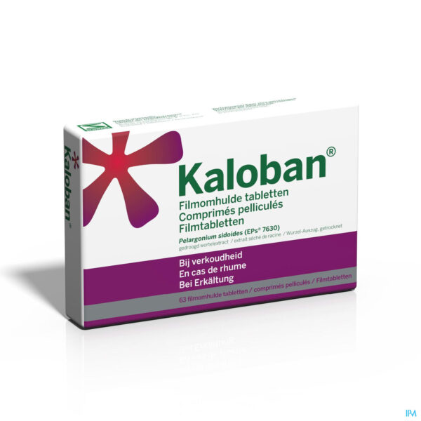 Packshot Kaloban® 63 tabletten